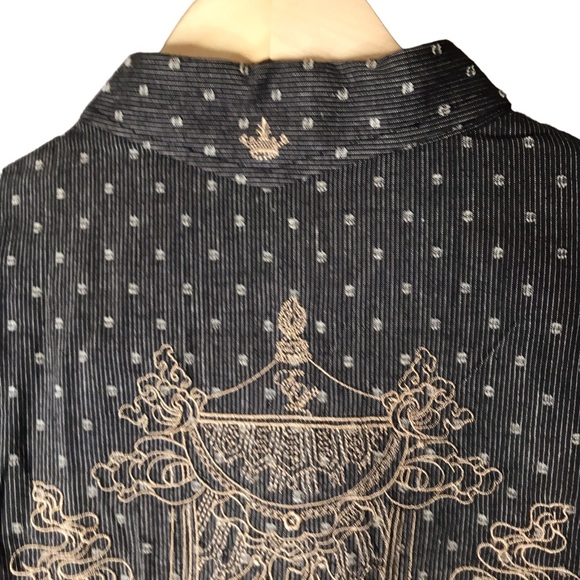 English Laundry x Christopher Wicks Collab Long Sleeve Button Up Handsewn Shirt - Picture 10 of 13